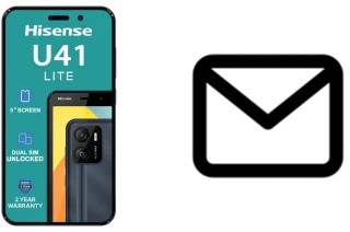 Set up mail in HiSense U41 Lite