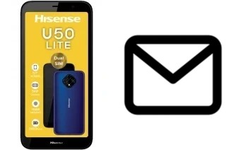 Set up mail in HiSense U50 Lite