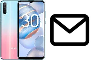 Set up mail in Honor 30i