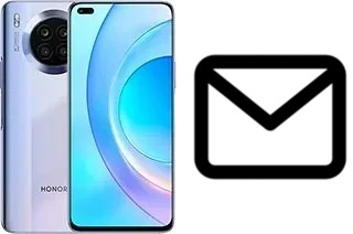 Set up mail in Honor 50 Lite