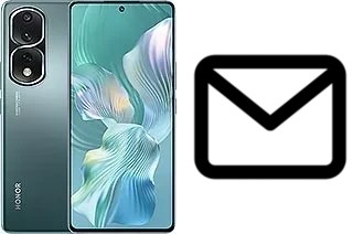 Set up mail in Honor 80 Pro Flat