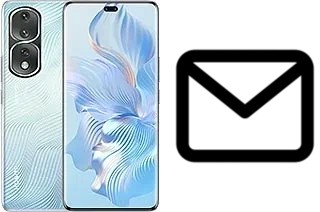 Set up mail in Honor 80 Pro