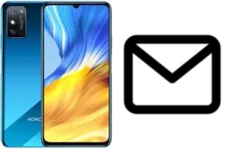 Set up mail in Honor X10 Max 5G