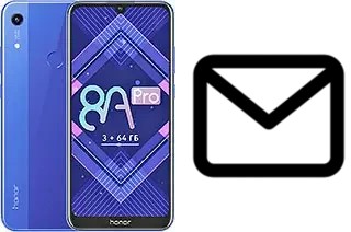 Set up mail in Honor 8A Pro