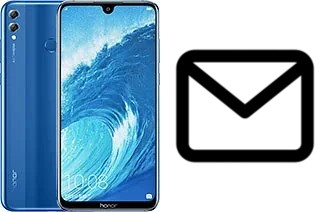 Set up mail in Honor 8X Max