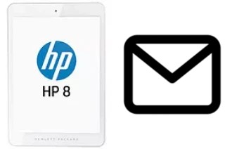 Set up mail in HP 8