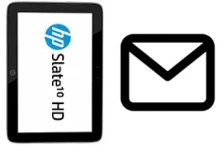 Set up mail in HP Slate10 HD