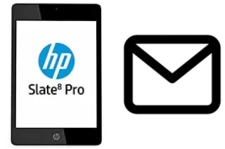 Set up mail in HP Slate8 Pro