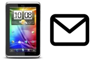 Set up mail in HTC Flyer