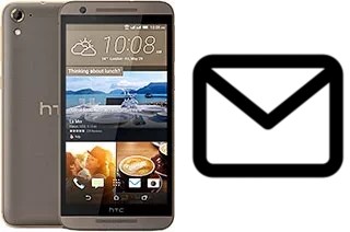 Set up mail in HTC One E9s dual sim