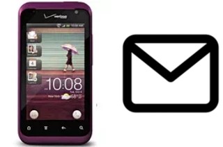 Set up mail in HTC Rhyme CDMA