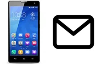 Set up mail in Huawei Honor 3C