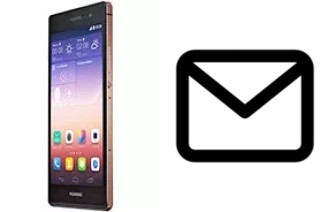 Set up mail in Huawei Ascend P7 Sapphire Edition