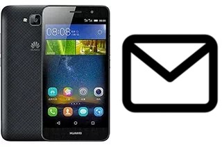 Set up mail in Huawei Y6 Pro