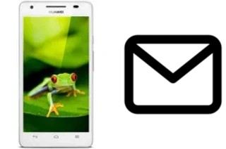 Set up mail in Huawei Honor 3