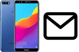 Set up mail in Huawei Honor 7C