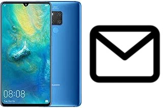 Set up mail in Huawei Mate 20 X