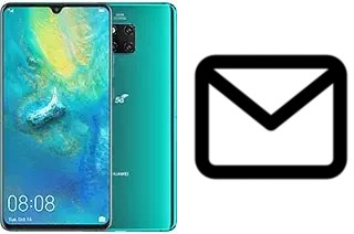 Set up mail in Huawei Mate 20 X (5G)