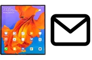 Set up mail in Huawei Mate X