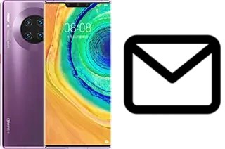 Set up mail in Huawei Mate 30 Pro