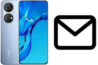 Set up mail in Huawei P50E