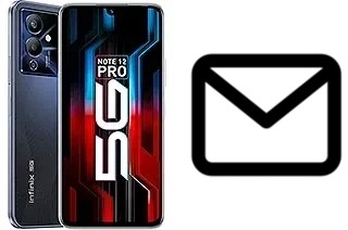 Set up mail in Infinix Note 12 Pro 5G