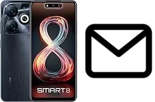 Set up mail in Infinix Smart 8 (India)