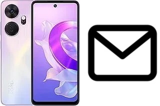 Set up mail in itel P55+