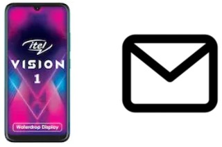 Set up mail in itel Vision 1