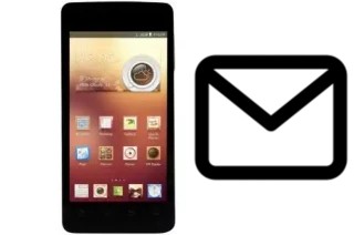 Set up mail in K-Touch E616