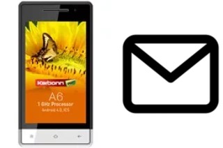 Set up mail in Karbonn A6