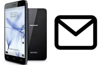 Set up mail in Karbonn Titanium Mach Two S360