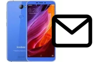 Set up mail in Koobee S509