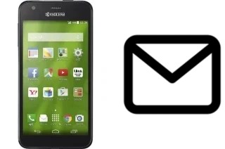 Set up mail in Kyocera DIGNO C