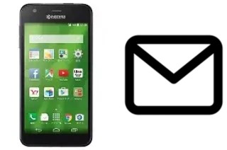 Set up mail in Kyocera Digno U