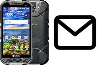 Set up mail in Kyocera DuraForce Pro 2