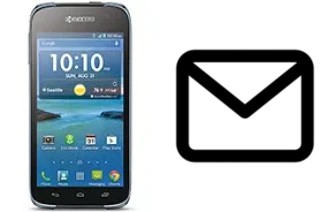 Set up mail in Kyocera Hydro Life