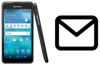 Set up mail in Kyocera Hydro Shore