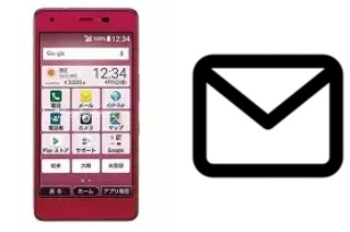 Set up mail in Kyocera Otegaru 01