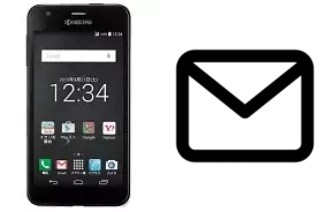 Set up mail in Kyocera S301