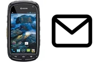 Set up mail in Kyocera Torque E6710