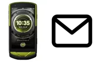 Set up mail in Kyocera Torque G02