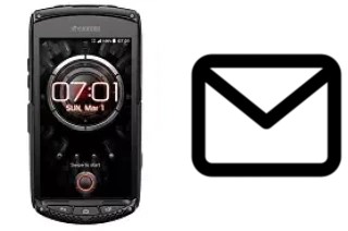 Set up mail in Kyocera Torque KC-S701