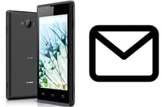 Set up mail in Lava Iris 250