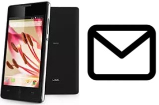 Set up mail in Lava Iris 410