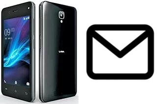 Set up mail in Lava A44