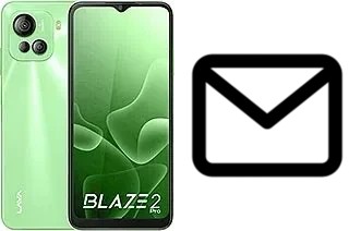 Set up mail in Lava Blaze 2 Pro