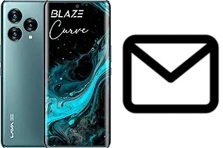 Set up mail in Lava Blaze Curve