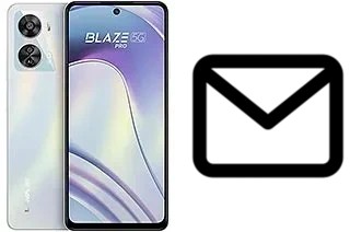 Set up mail in Lava Blaze Pro 5G