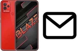 Set up mail in Lava Blaze